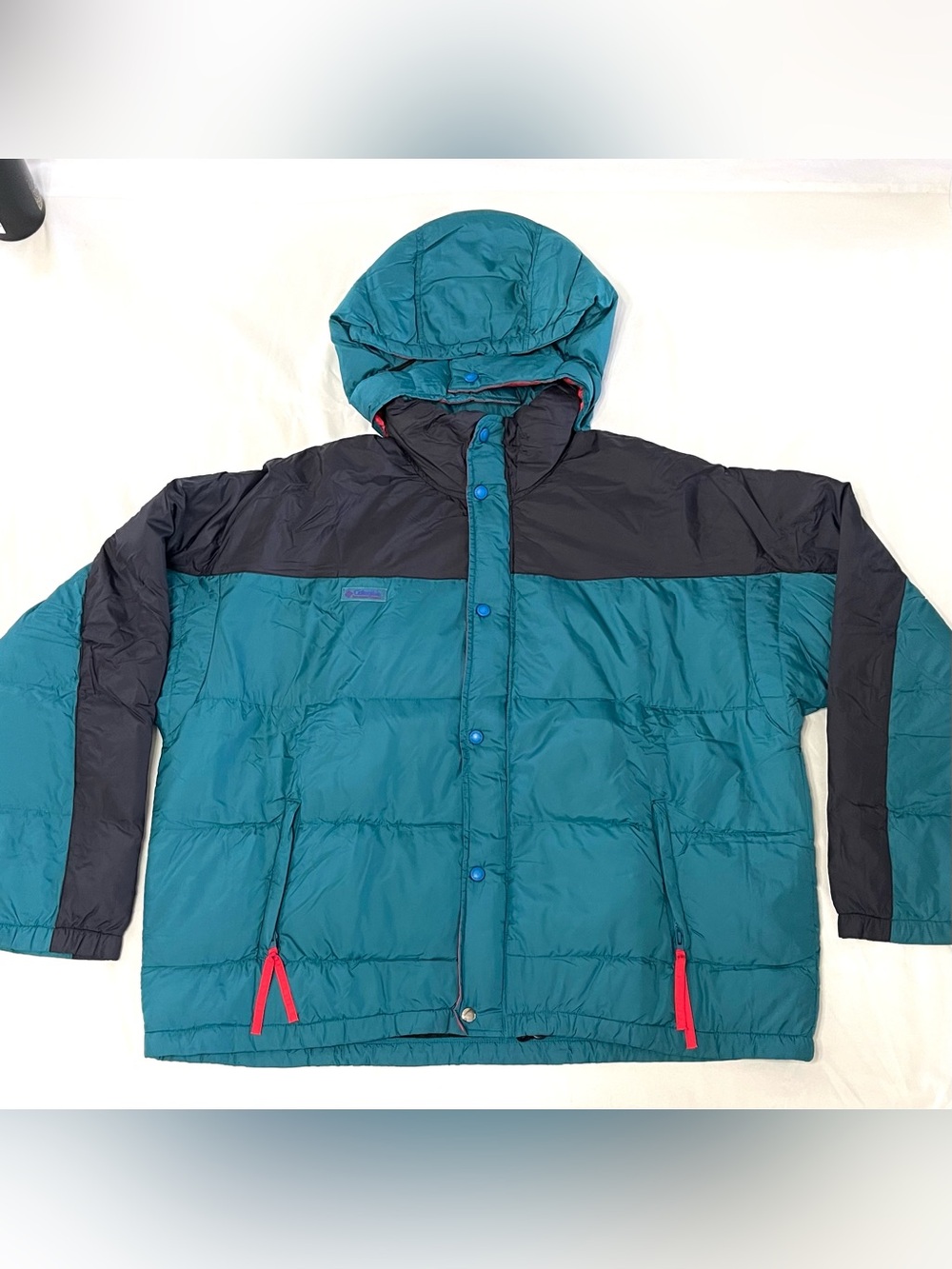 Retro Winter Puffer Jacket Columbia Sportswear Hooded